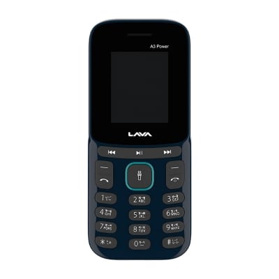 Picture of lava A3 power phone-Blue