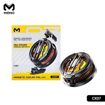 Picture of МЕМО СX07 Magnetic Universal Mobile Phone Cooler Semiconductor Cooling Back Clip Phone Radiator for Phone Yellow