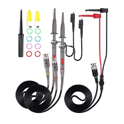 Picture of P6100 100 MHz Oscilloscope Clip Probes with BNC to 