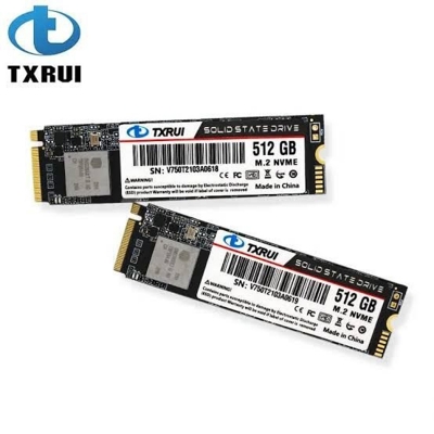 Picture of TXRUI 512GB PCIe Gen 3.0 M.2 NVMe Internal SSD 
