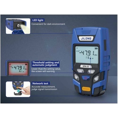 Picture of Jilong OPM-22V Optical Power Meter & Cable Tester Blue