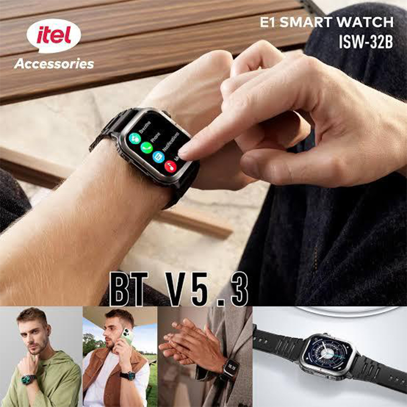 Picture of itel Smart Watch 2 Beat (ISW-32B) Black