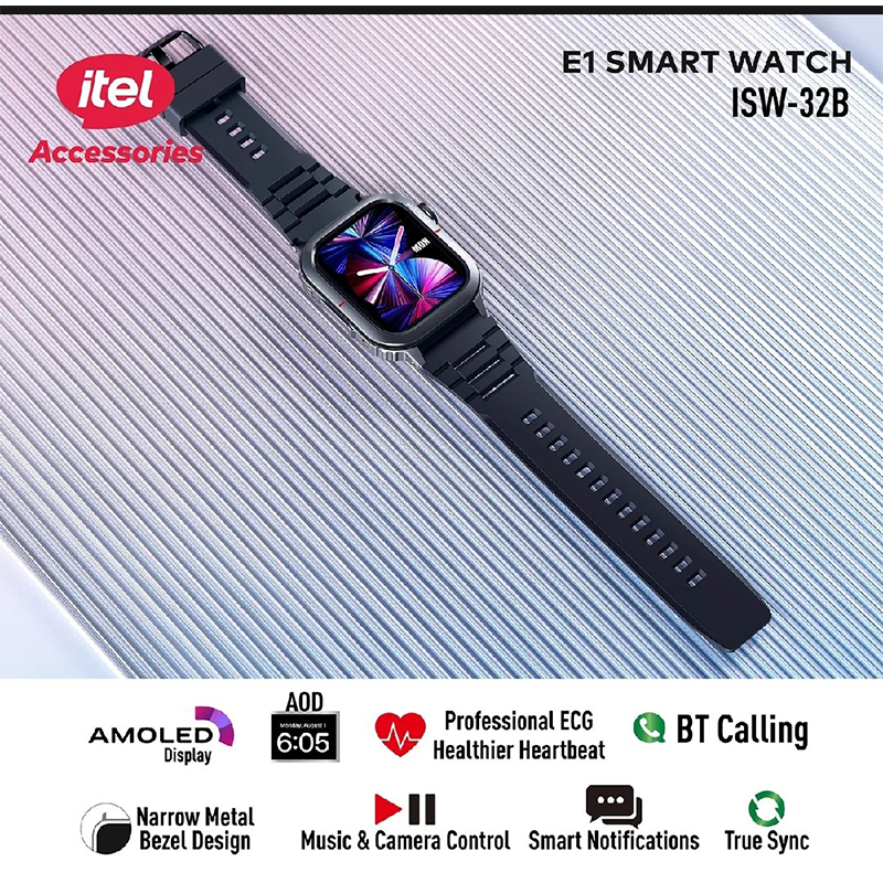 Picture of itel Smart Watch 2 Beat (ISW-32B) Black