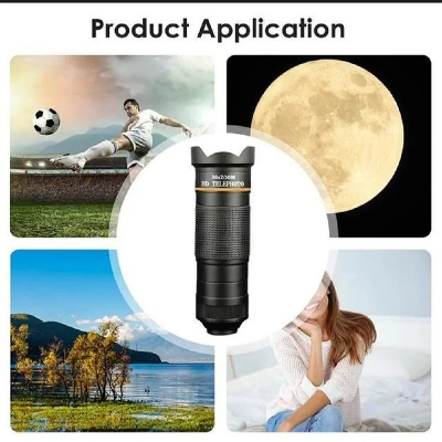 Picture of Apexel 36X HD Telephoto Lens kit for smartphones Black
