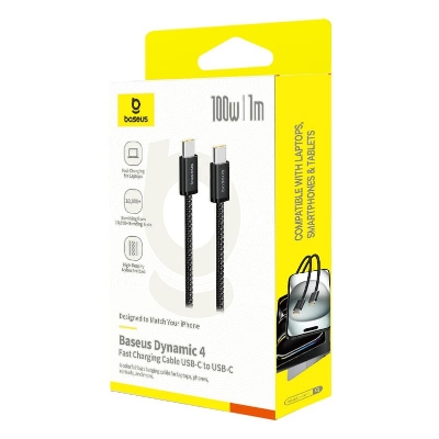 Picture of Baseus Dynamic 4 Fast Charging Data Cable USB-C to USB-C 100W