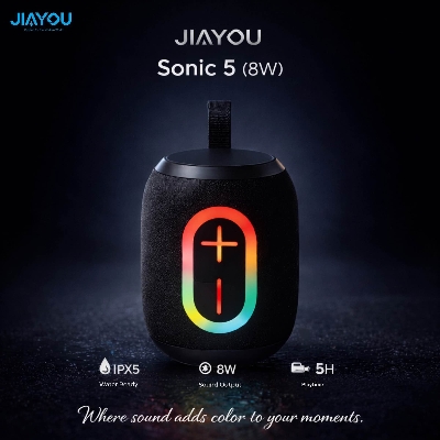 Picture of JIAYOU Sonic 5 Bluetooth Speaker (8W, Bluetooth 5.4, Type-C Charging)