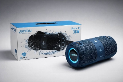 Picture of Jiayou Sonic 10 Portable Bluetooth Speaker with Belt, Bluetooth 5.4, 4000mAh Battery