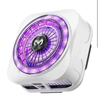 Picture of Memo CX21 Magnetic Semiconductor 18W Phone Cooler - RGB Radiator Cooling Fan for Mobile Gaming