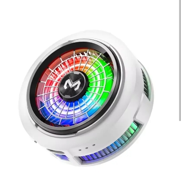 Picture of Memo CX20 Magnetic Semiconductor Phone Cooler - RGB Radiator Cooling Fan for Gaming