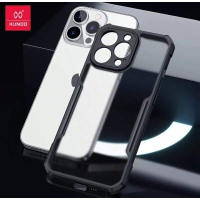 Picture of Xundd Case For IPhone 13 Pro Shockproof Transparent Phone Cover-Black