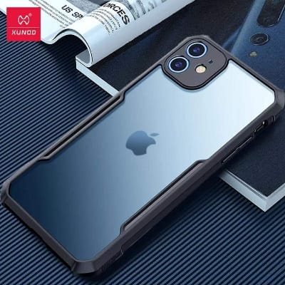 Picture of Xundd Case For iphone 11 Shockproof Transparent Phone Cover-Black