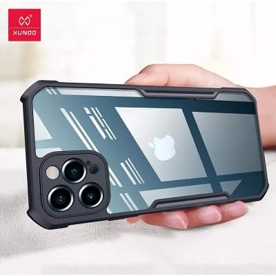 Picture of Xundd Case For iphone 11 Pro max Shockproof Transparent Phone Cover - Phone Back Cover-Black