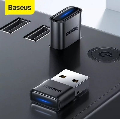 Picture of Baseus Bluetooth Adapter For Computer PC CSR 5.0 USB Dongle For Wireless Adapter-Black
