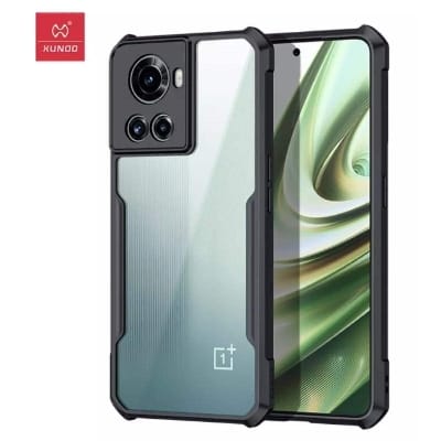 Picture of Xundd Case For OnePlus 10R / OnePlus Ace Case Shockproof Transparent Phone Cover-Black