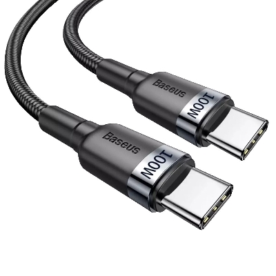 Picture of Baseus 100W Fast Charger Cable USB-C to Type-C-Black