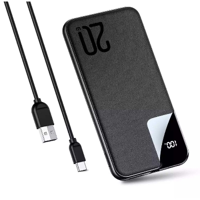 Picture of Joyroom JR-QP190 Mini 10000mAh PD Fast Charge Power Bank 20W XINGCHI Series with LCD Display-Black