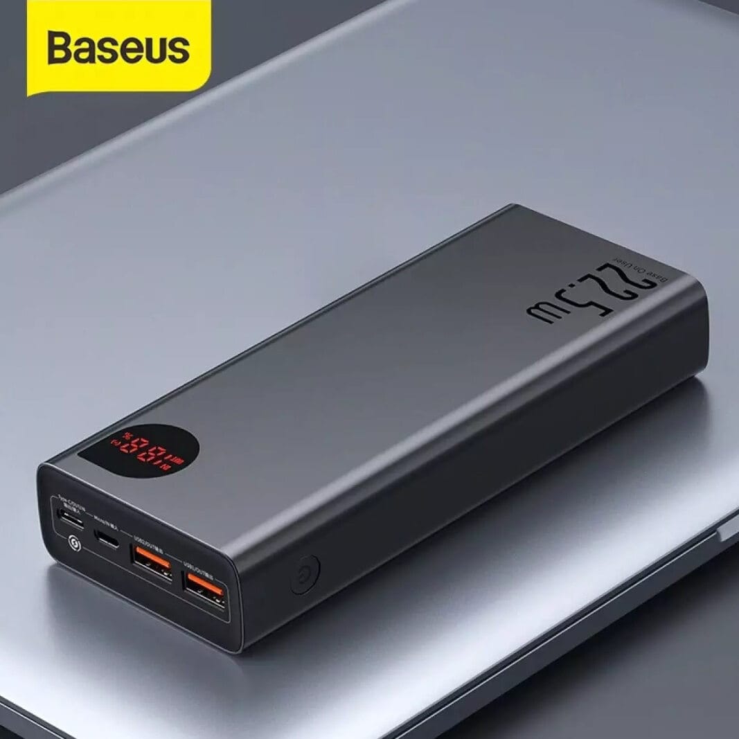 Picture of Baseus Adaman 22.5W 20000mAh Metal Digital Display Quick Charge Power Bank-Black