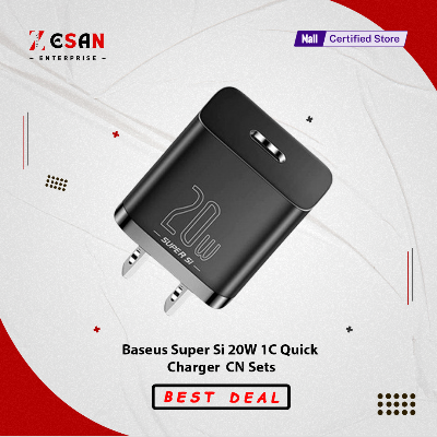 Picture of Baseus 20W Type-C Fast Charger Adapter-Black