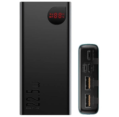 Picture of Baseus Adaman 22.5w Metal 10000mah Power Bank-Black