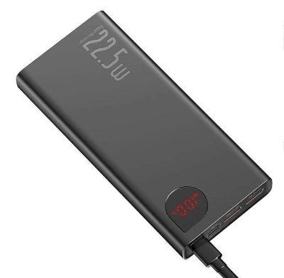 Picture of Baseus Adaman 22.5w Metal 10000mah Power Bank-Black