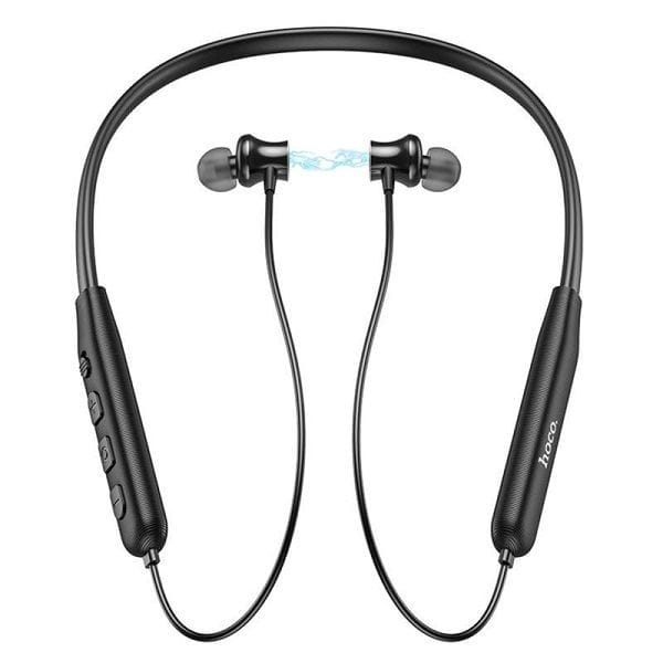 Picture of Hoco ES64 Wireless Bluetooth neckband long battery backup-Black