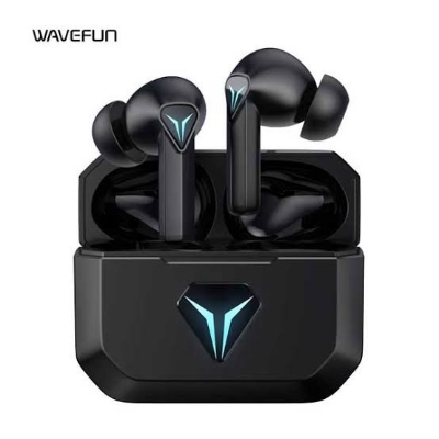 Picture of Wavefun G100 Wireless Gaming Bluetooth Earbuds - Black-Black