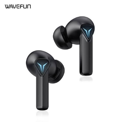 Picture of Wavefun G100 Wireless Gaming Bluetooth Earbuds - Black-Black