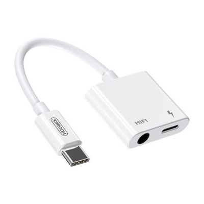 Picture of Joyroom SH-C1 Type-C HIFI + PD Audio Converter-White-White
