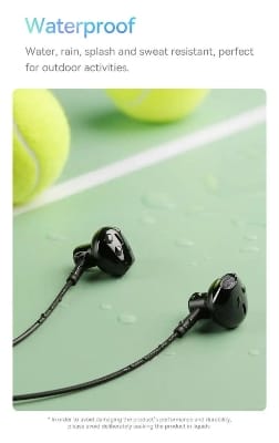 Picture of Baseus Bowie P1 Half-In-ear Neckband Wireless Earphone-Black