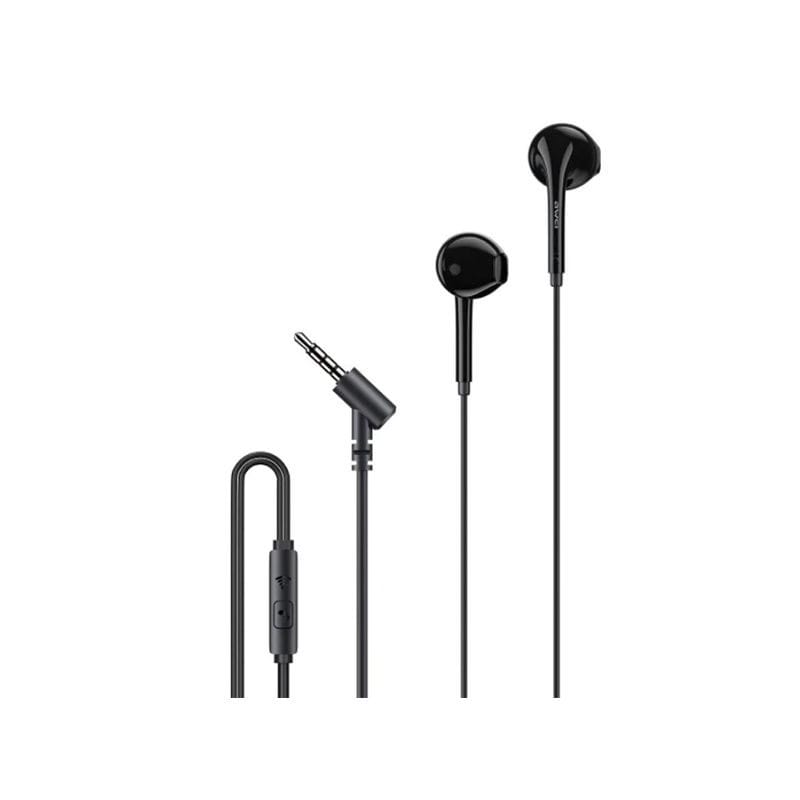 Picture of Awei PC-7 Wired Earphones 3.5mm Jack Earbuds Stereo Bass Sound Earphone Headset With Microphone-Black