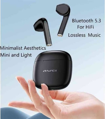 Picture of AWEI T26 Pro True Wireless Earbuds With Noise Cancelling-Black