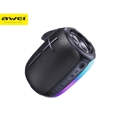 Picture of Awei Y525 RGB Portable Bluetooth Speaker-Black