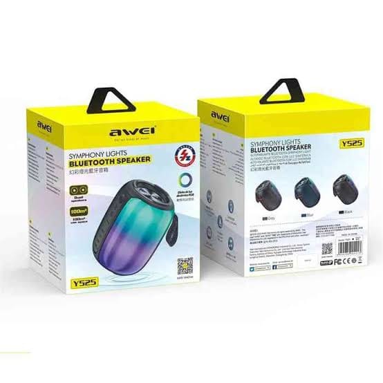 Picture of Awei Y525 RGB Portable Bluetooth Speaker-Black