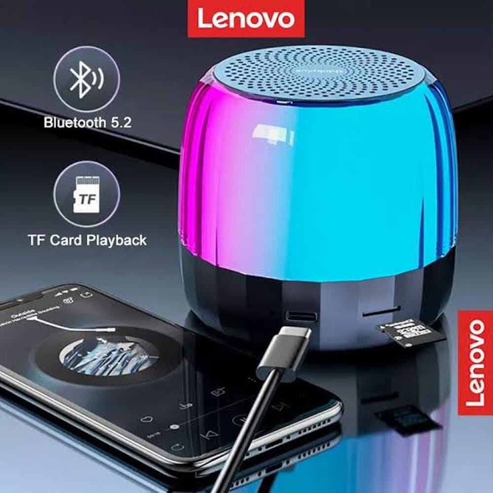 Picture of Lenovo Thinkplus K3 Plus RGB Portable Bluetooth Speaker-Black