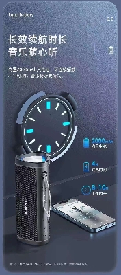 Picture of Awei Y331 Portable Bluetooth Speaker-Black