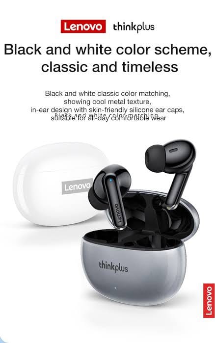 Picture of Lenovo XT88 Bluetooth earbuds Wireless Headphones HIFI Stereo Noise Reduction Bass...-Black