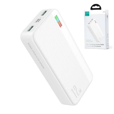 Picture of Joyroom JR-T017 Dazzling Series 20000mah 12W Power Bank-White