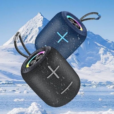 Picture of AWEI Y526 Mini Portable Outdoor Bluetooth Speaker-Aqua