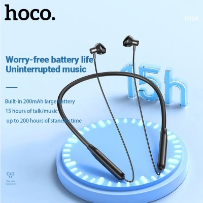 Picture of Hoco ES58 Sound Tide Sports Bluetooth Neckband Earphones-Black