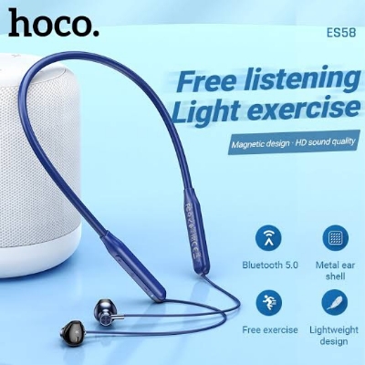 Picture of Hoco ES58 Sound Tide Sports Bluetooth Neckband Earphones-Black