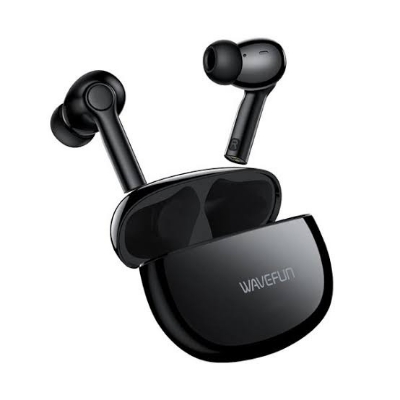 Picture of WaveFun Star wireless Music & Gaming Mode ENC Earbuds-Black