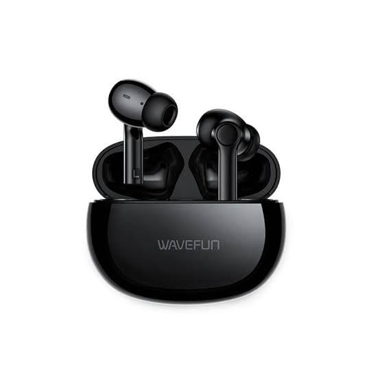 Picture of WaveFun Star wireless Music & Gaming Mode ENC Earbuds-Black