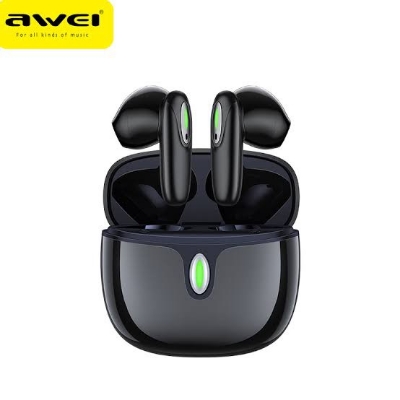 Picture of Awei T39 Tws Earphone wireless bluetooth headphones noise reduction earbuds-Black