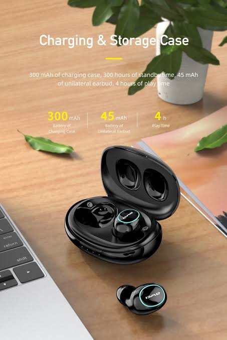 Picture of Awei T60 True Sports Earbuds-Black