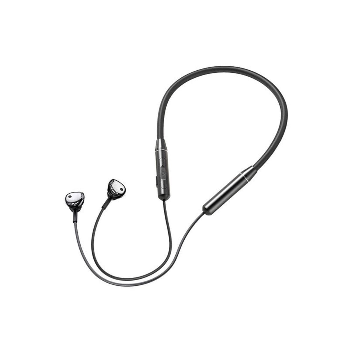 Picture of MKB V03 Magnetic Waterproof ENC Wireless Neckband-Black