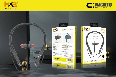 Picture of MKB V05 Pro Magnetic Wireless Headset-Black