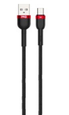 Picture of MKB UC5 Braided 5A USB TYPE-C Cable-Black