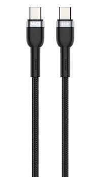 Picture of MKB C65 Braided 65W TYPE-C to TYPE-C Data Cable-Black
