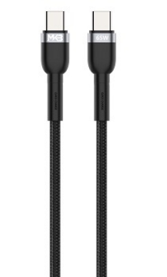 Picture of MKB C65 Braided 65W TYPE-C to TYPE-C Data Cable-Black