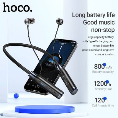 Picture of Hoco ES62 Pretty Neckband Bluetooth Earphone-Black